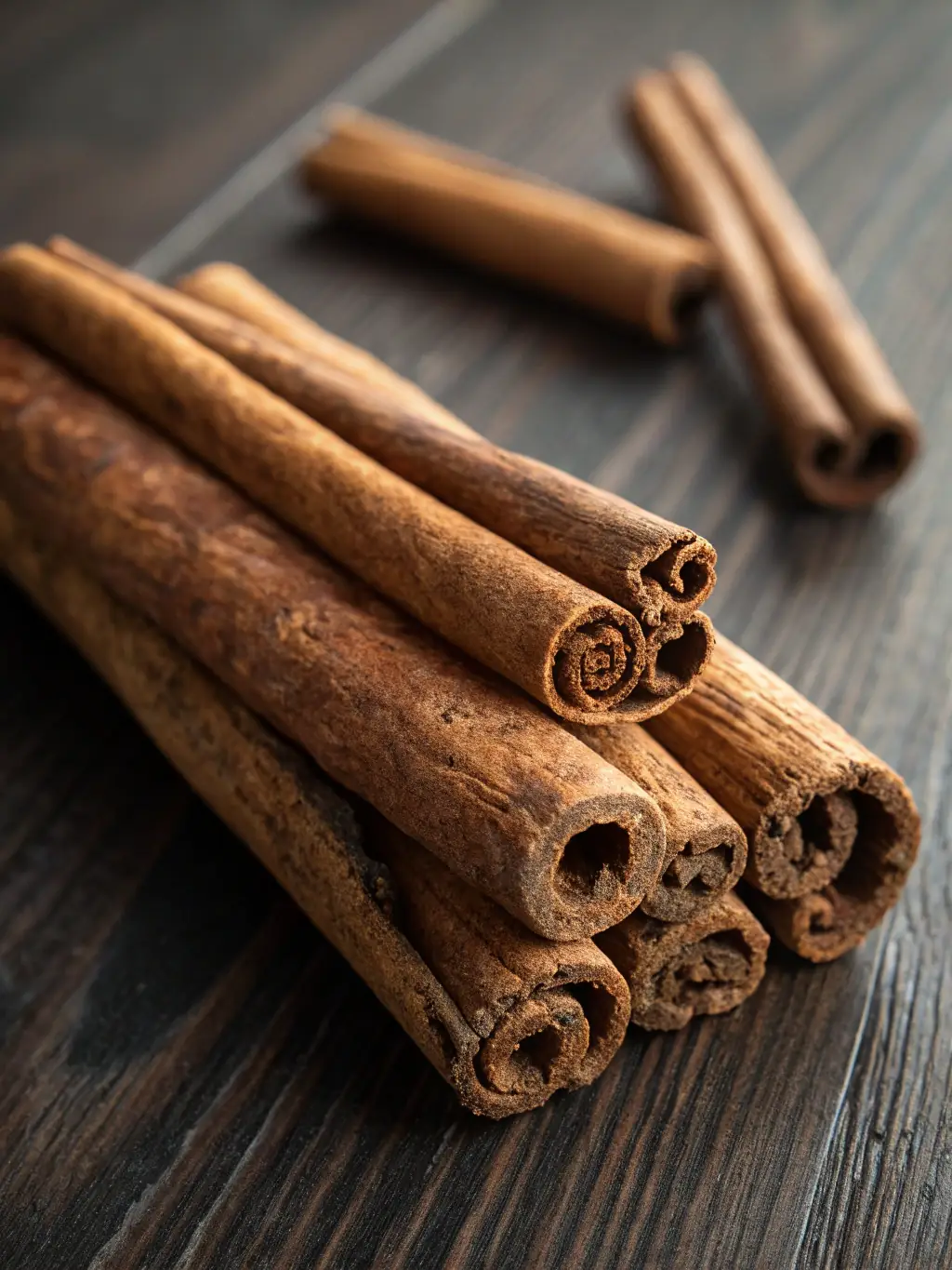 An image showcasing the high-quality ingredients used in Angie's Sweet Rings, such as fresh cinnamon, sugar, and seasonal toppings.