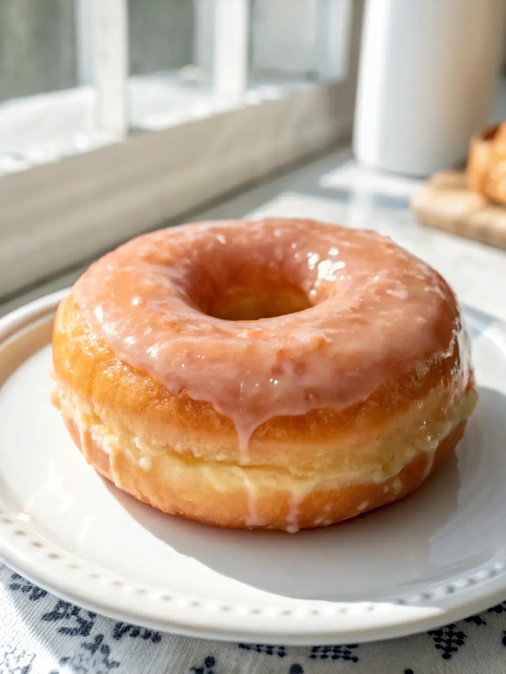 Freshly made mini donut served warm at a wedding event